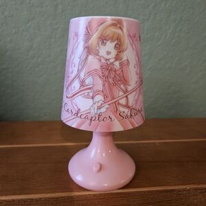 Cardcaptor Sakura Anime Pink 8 Inch Pink Lamp